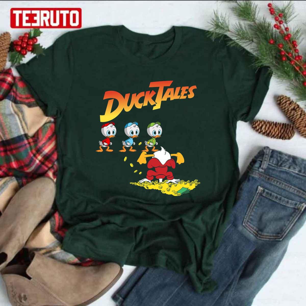 With Ma Friends Duck Tales Familia Disney Donald Ducktales Unisex T-Shirt