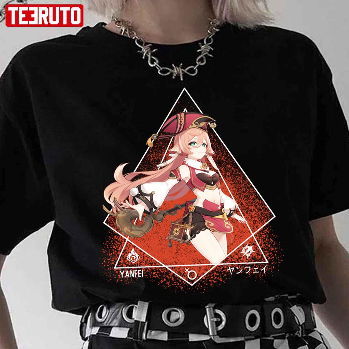 Yanfei Mystical Wise Innocence Genshin Impact Unisex T-Shirt