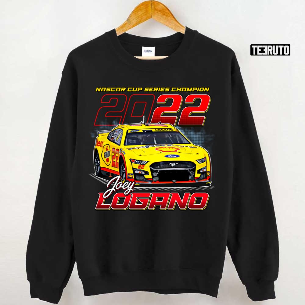 Yellow Design Joey Logano Nascar Champion 2022 Unisex Sweatshirt