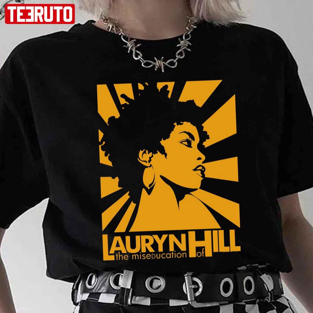 Yellow Graphic Lauryn Hills The Mis Education Unisex T-Shirt