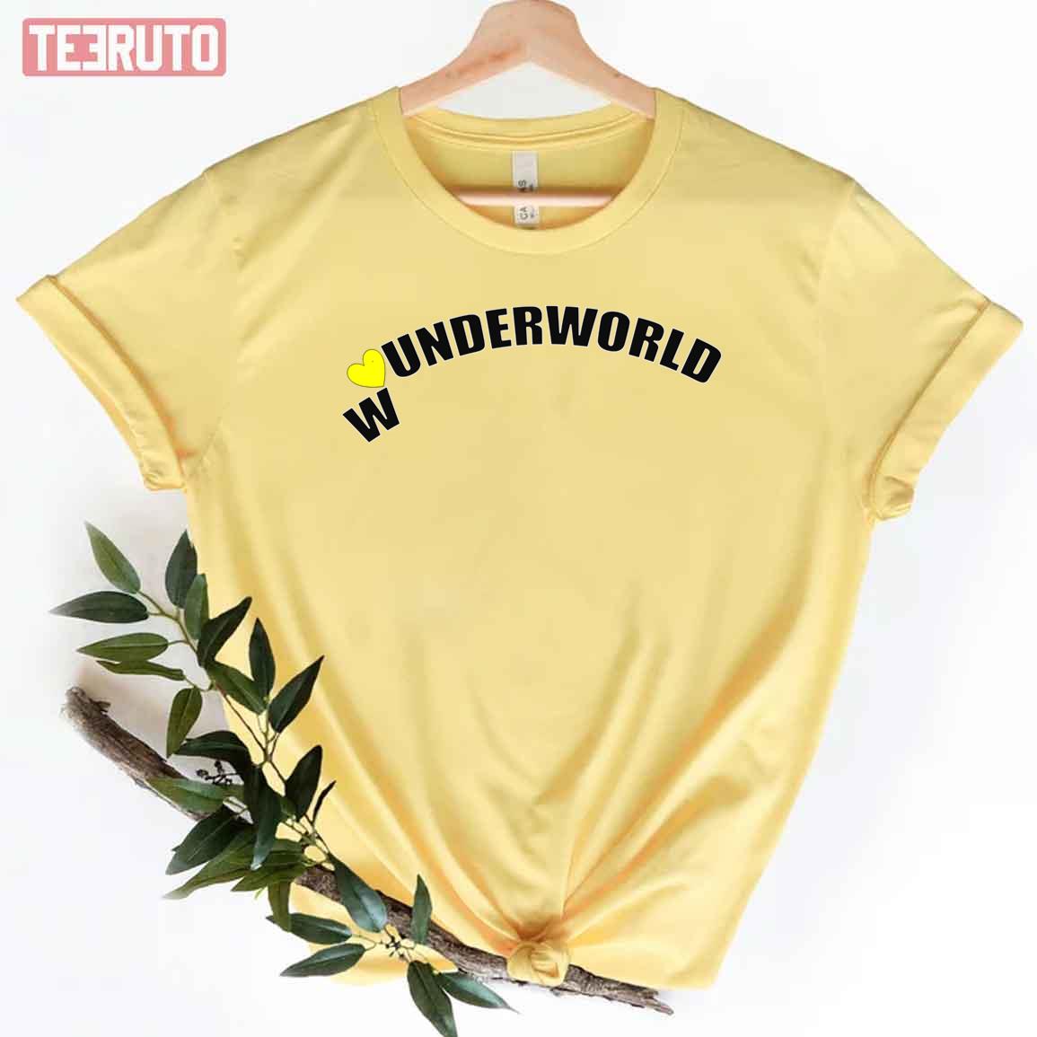 Yellow Heart Wunderworld Aries Logo Exclusive Ugly Limited Logo Sayonara Unisex T-shirt