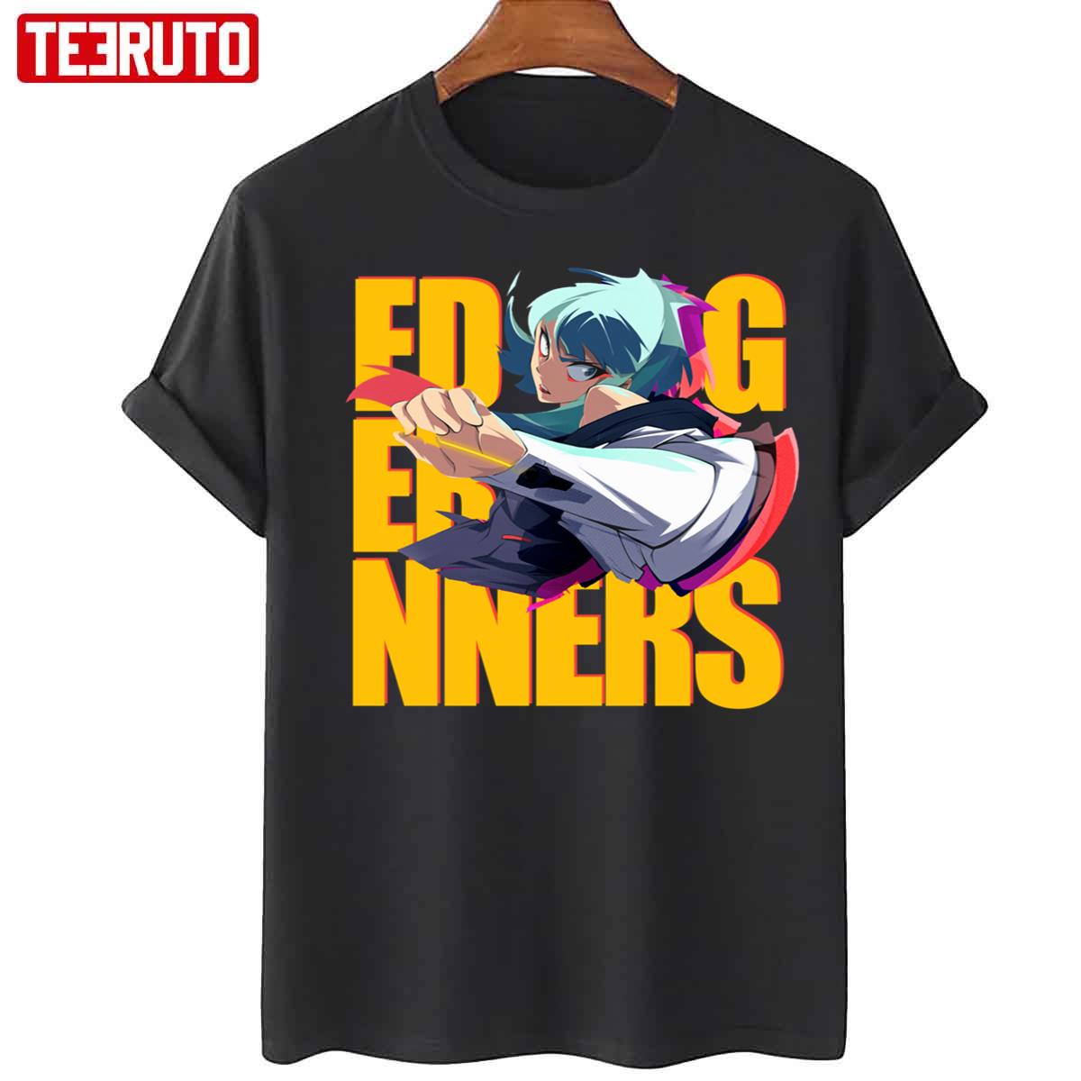 Yellow Logo Cyberpunk Edgerunners Unisex T-Shirt