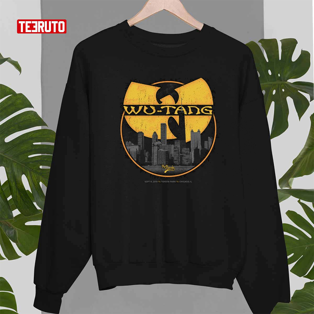 Yellow Logo Design Wu-Tang Clan Unisex Sweatshirt