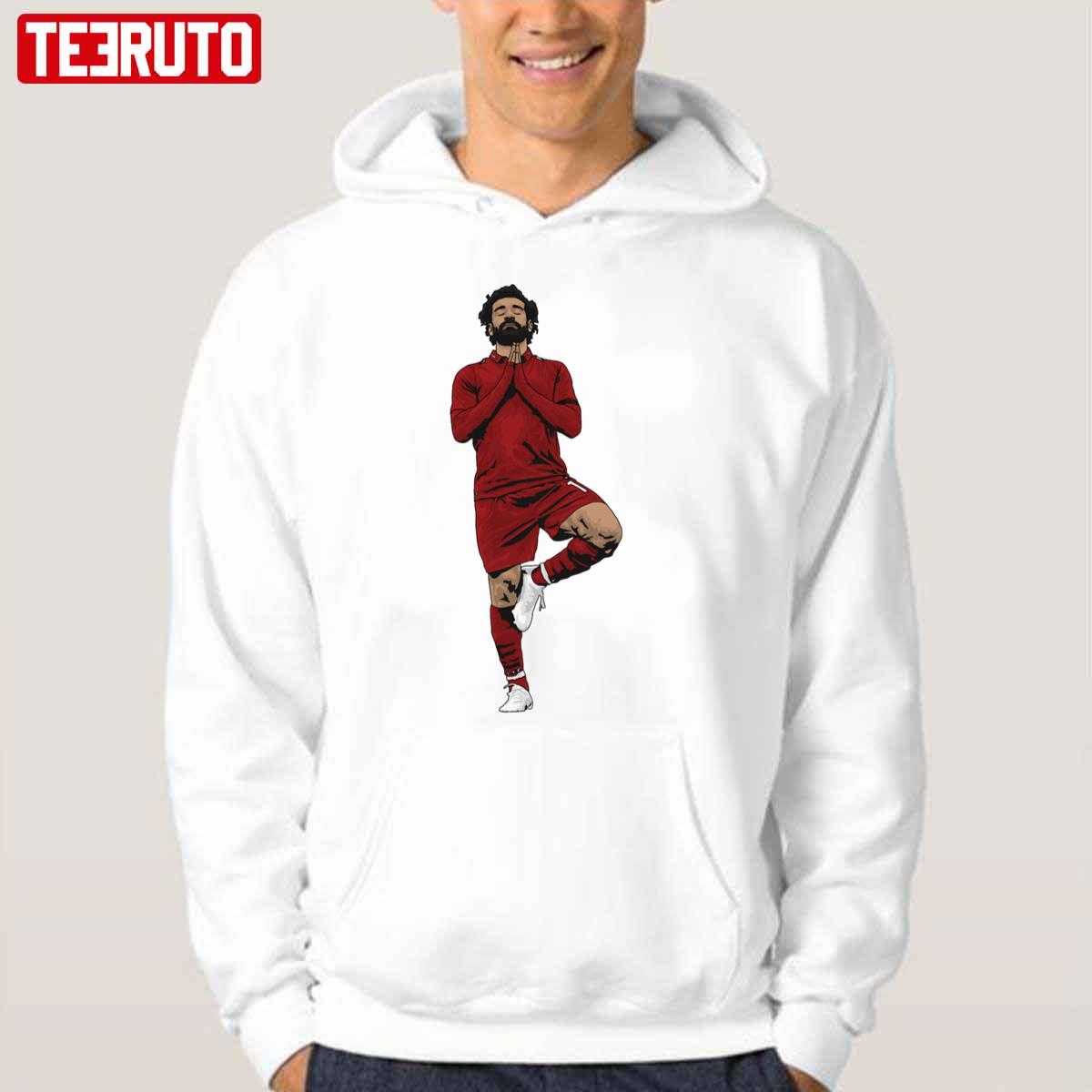 Yoga Mohamed Salah Animated Football Fan Unisex Hoodie