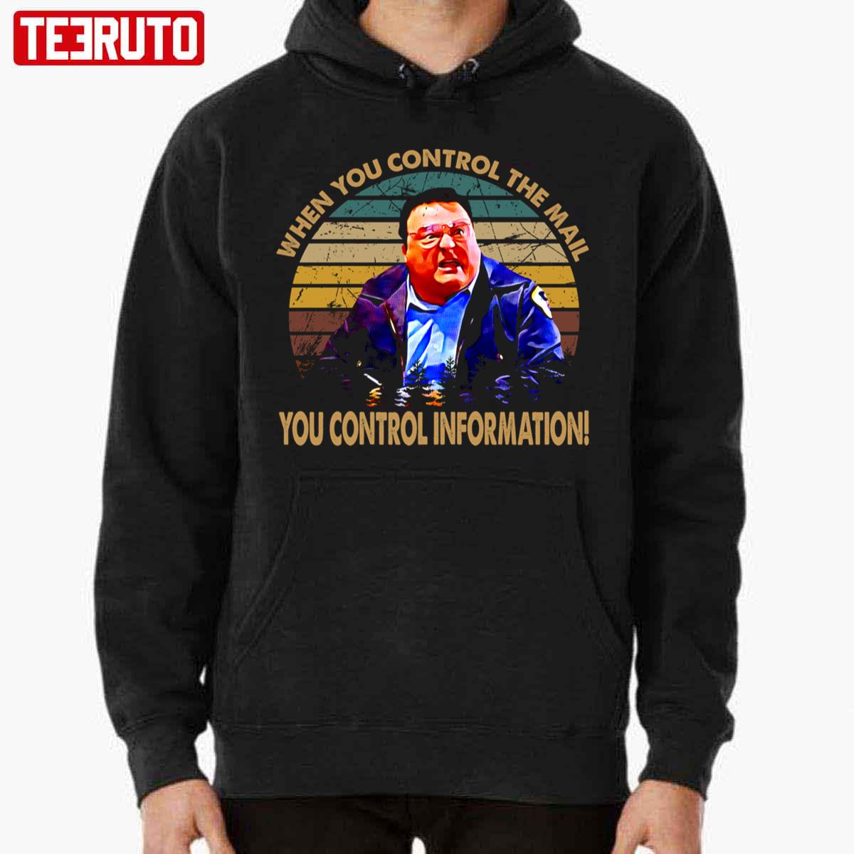 You Control Information Cosmo Kramer Television Sitcom You Are Schmoopy Unisex Hoodie