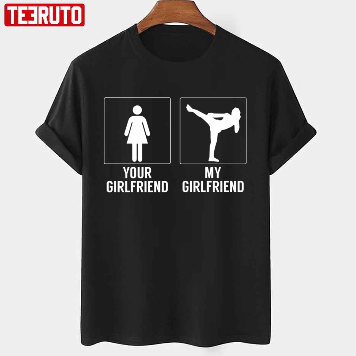 Your Girlfriend Vs Mine Muay Thai Unisex T-Shirt