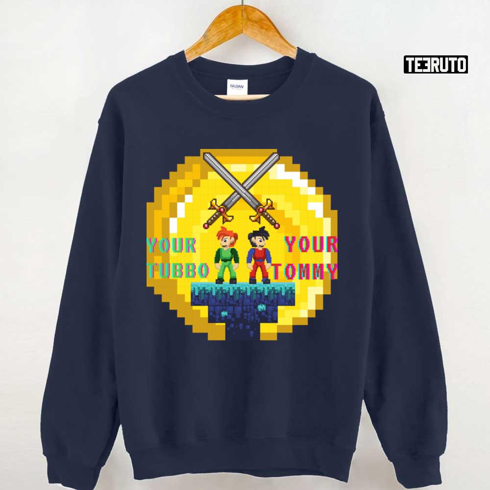 Your Tommy And Your Tubbo Pixel Art Unisex Sweatshirt