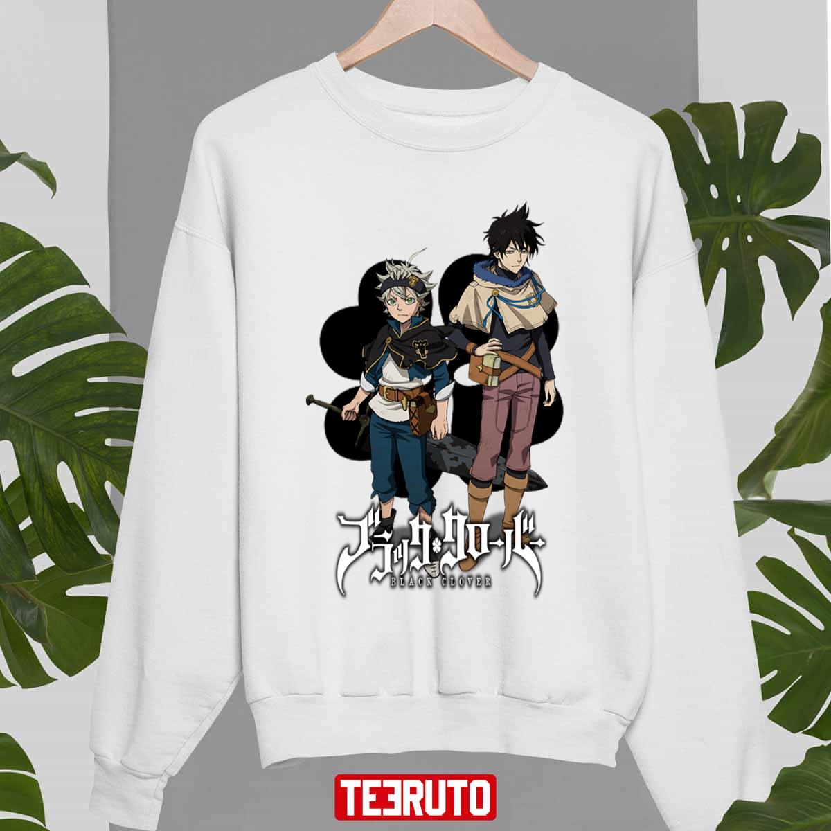 Yuno & Asta Black Clover Kingdom Of Clover Anime Unisex Sweatshirt