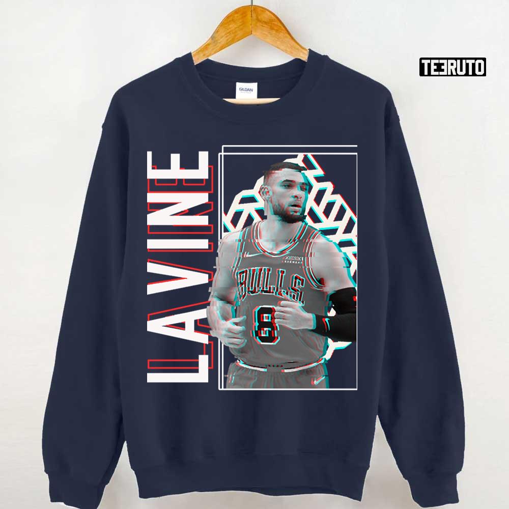 Zachlavine Bulls Graphic Portrait Unisex Sweatshirt