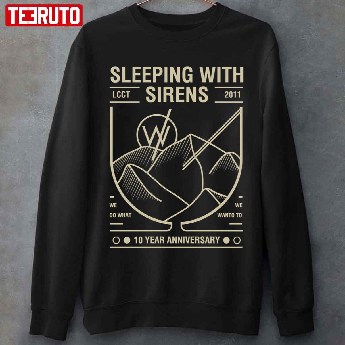 10 Years Anniversary Sleeping With Sirens Unisex Sweatshirt