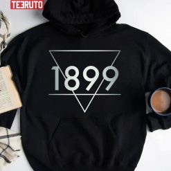 1899 Logo Geometric Design Pyramids Unisex Hoodie