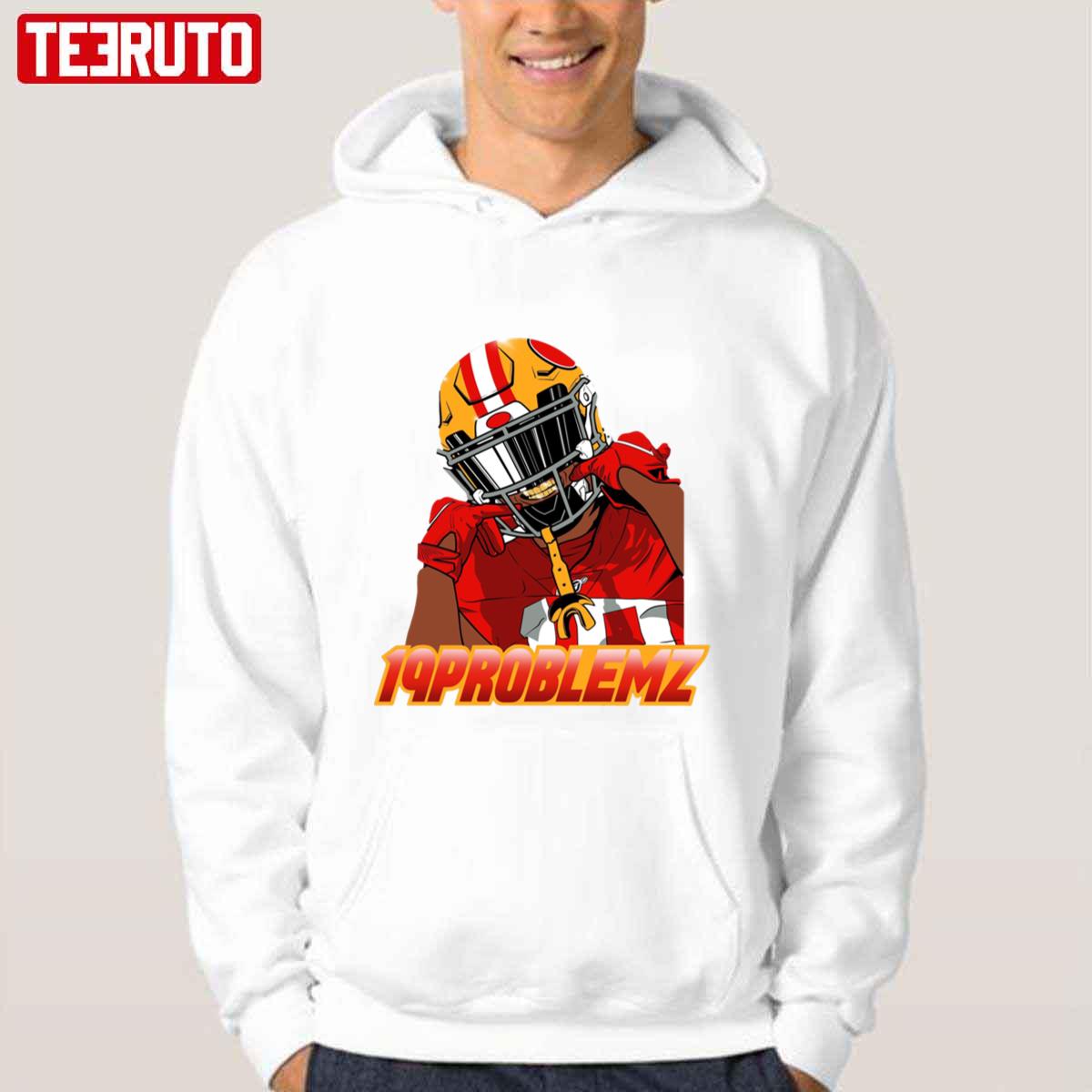 19 Problemz Deebo Samuel Colorful Fanmade American Football Unisex Hoodie -  Teeruto