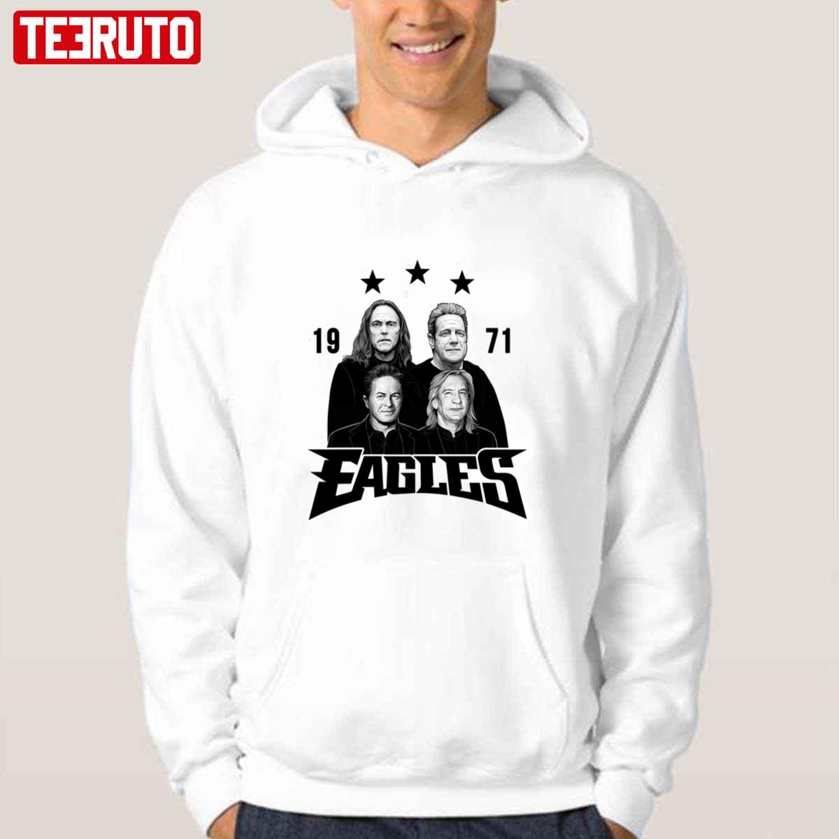 1971 Best Populer Eagles Band Unisex Hoodie