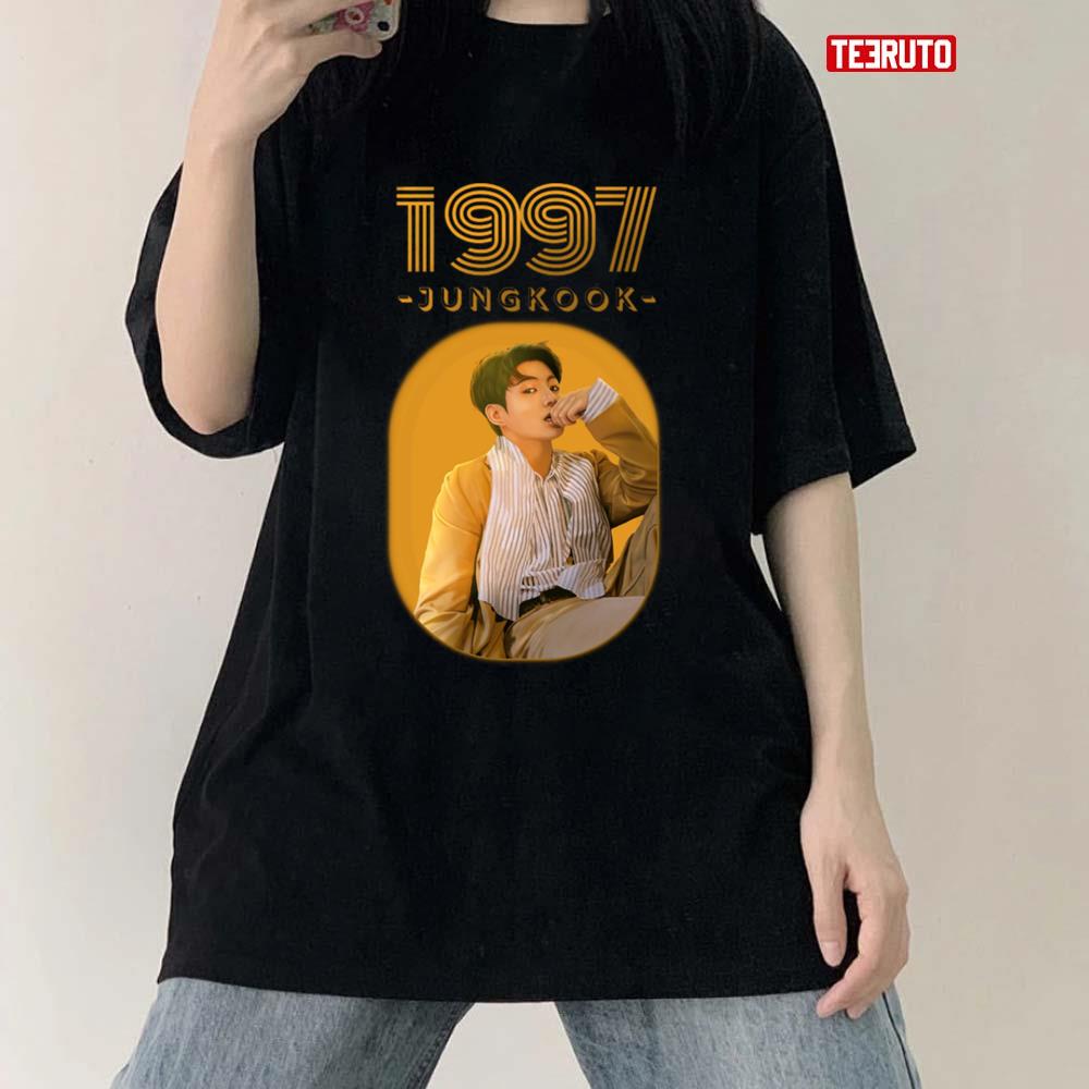 1997 BTS Jungkook JK Jeikei Bunny Unisex T-Shirt