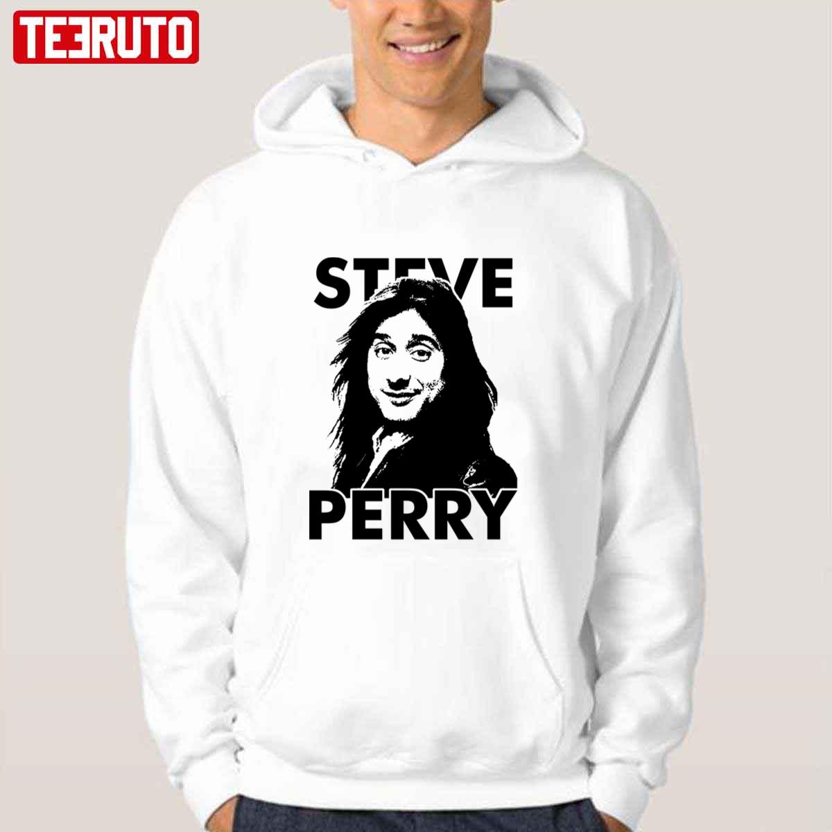 1998 Steve Perry Portrait Art Unisex Hoodie