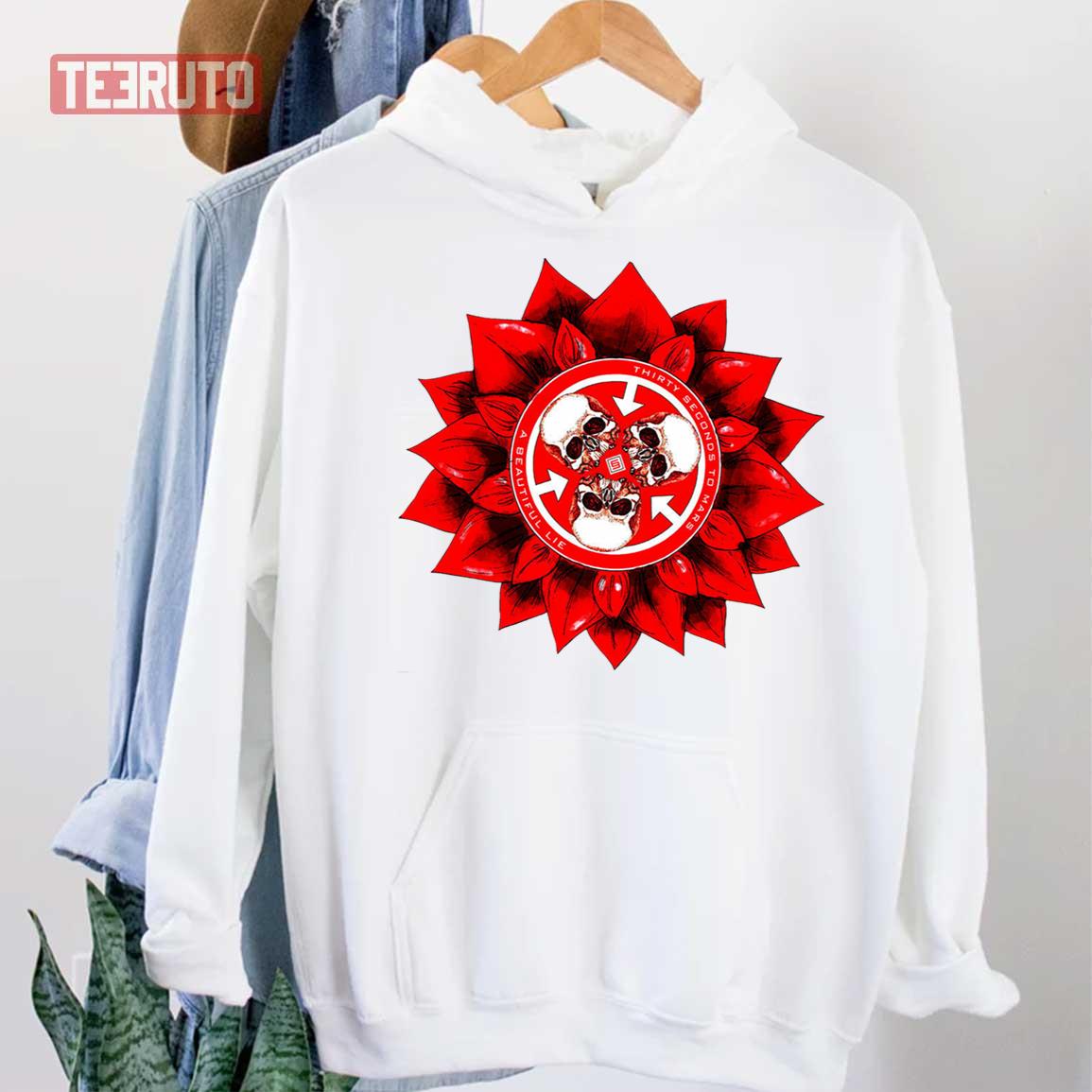 30stm Flower 30 Seconds To Mars Unisex Hoodie