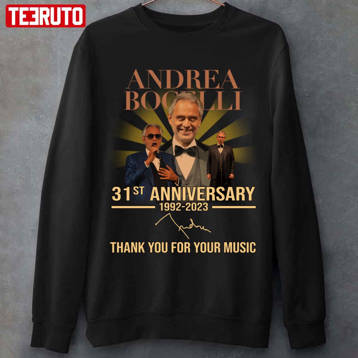 AB' Gold Monogram Bomber Jacket – Andrea Bocelli