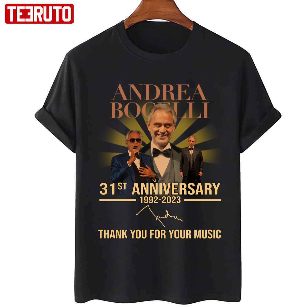 AB' Gold Monogram Bomber Jacket – Andrea Bocelli