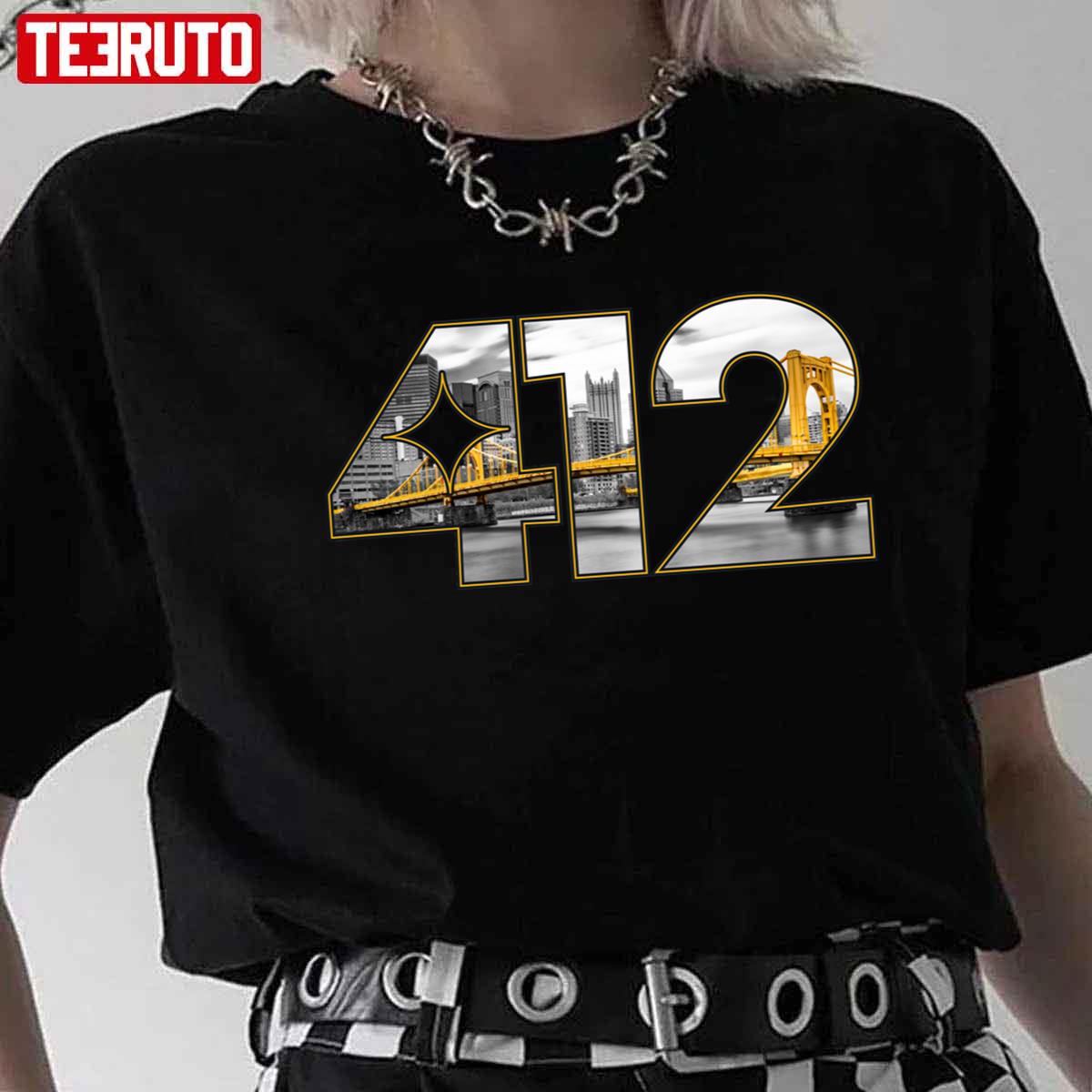 412 - Pittsburgh Skyline - Pittsburgh - T-Shirt