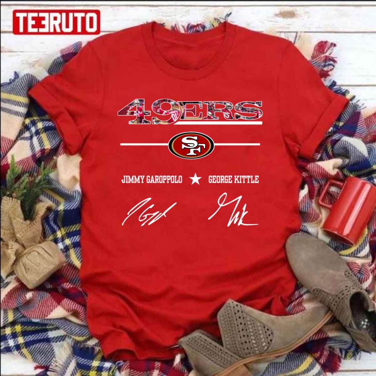 San Francisco 49ers Jimmy Garoppolo Black Service Pet Jersey for Dog & Cat  - San Francisco Store