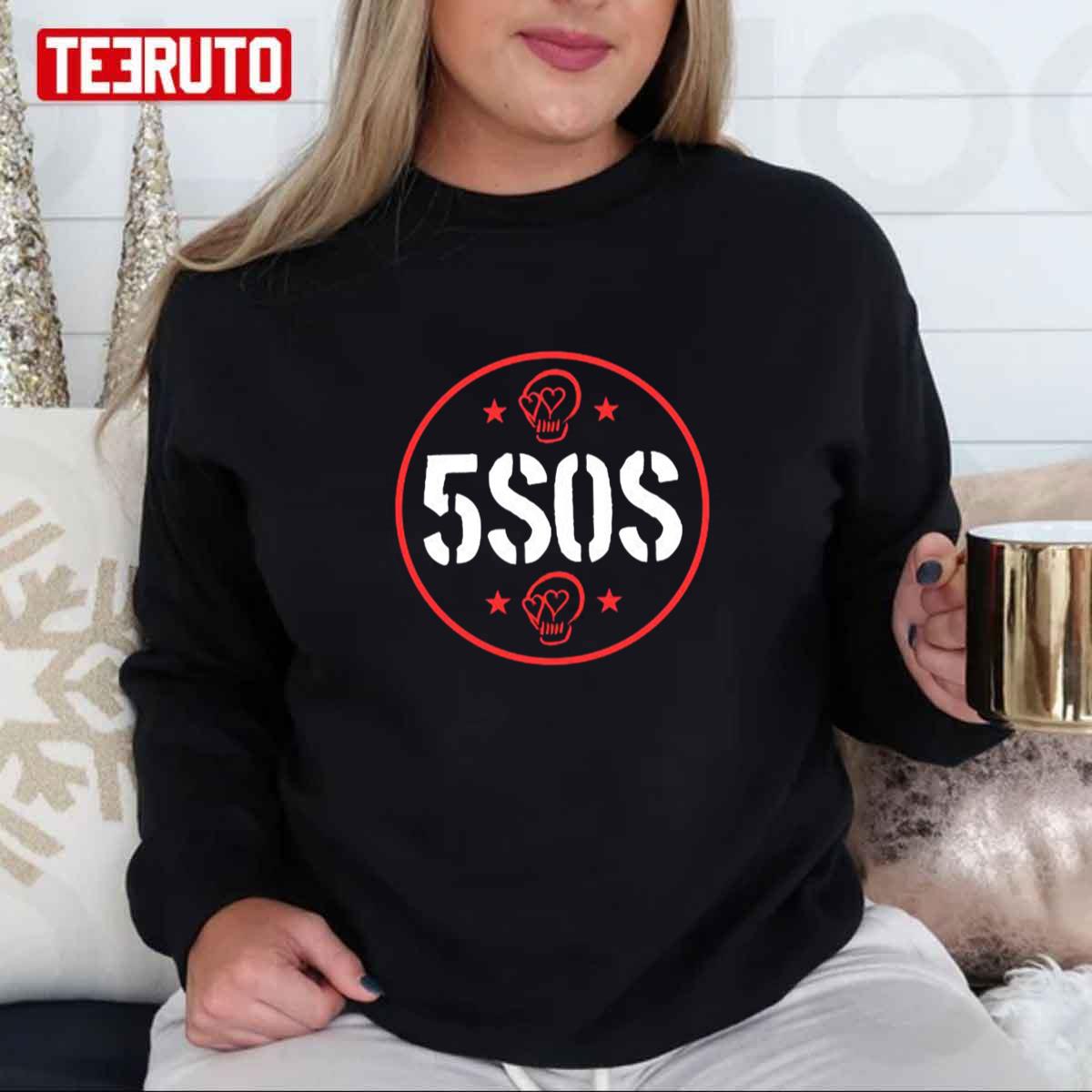 5sos Round Logo 5 Seconds Of Summer Unisex Sweatshirt