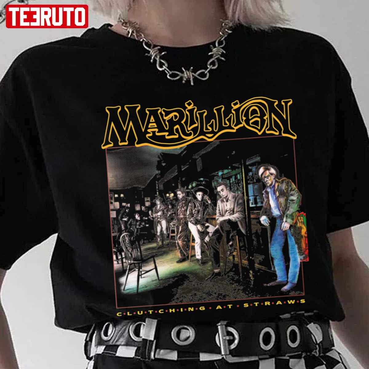 90s Album Art Brithis Rock Marillion Unisex T-Shirt - Teeruto