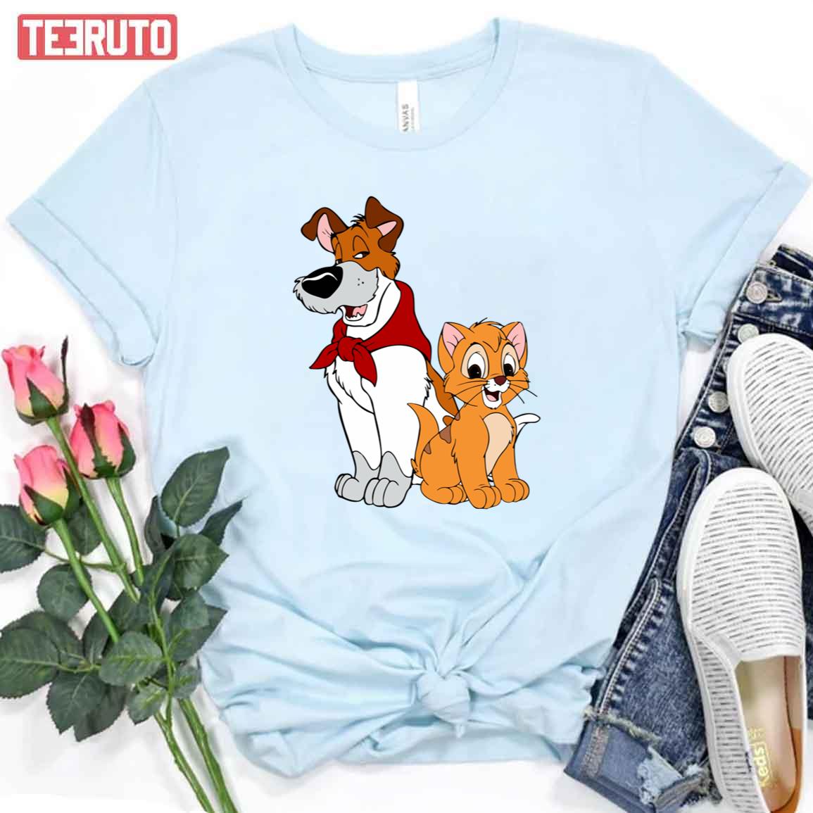 Disney Oliver and Company Oliver and Dodger T-Shirt