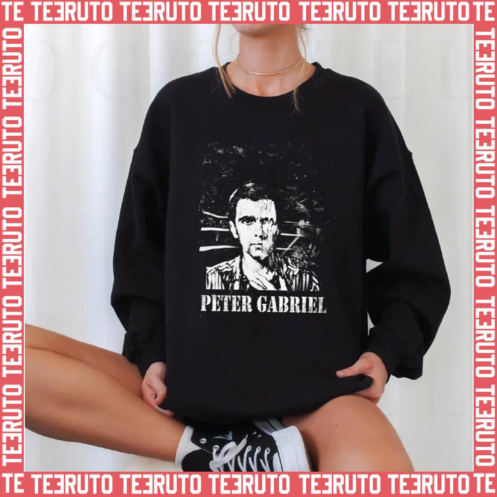 90s Portrait Peter Gabriel Melt Unisex Sweatshirt