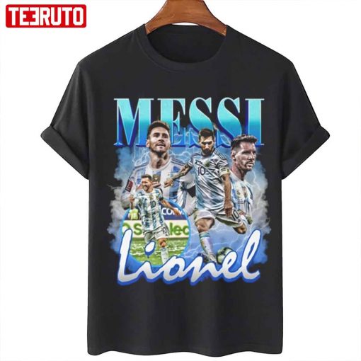 Lionel Messi The Golden Ball Qatar World Cup 2022 Unisex T-Shirt