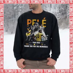 Rip Pele Brazil Football Thank You For The Memories Unisex Sweatshirt