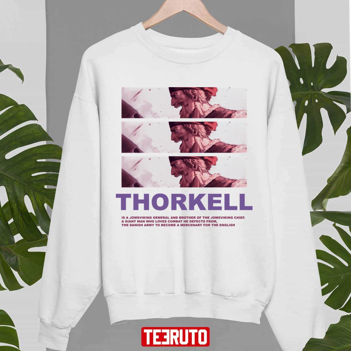 A Giant Man Who Loves Combat Thorkell Vinland Saga Anime Unisex Sweatshirt