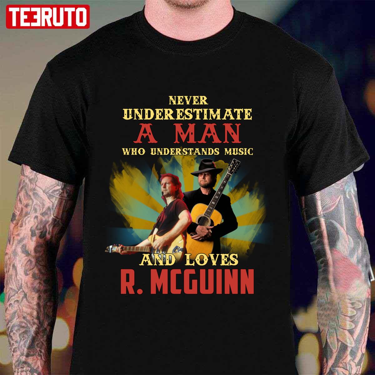 A Man Who Loves Roger McGuinn Unisex T-Shirt