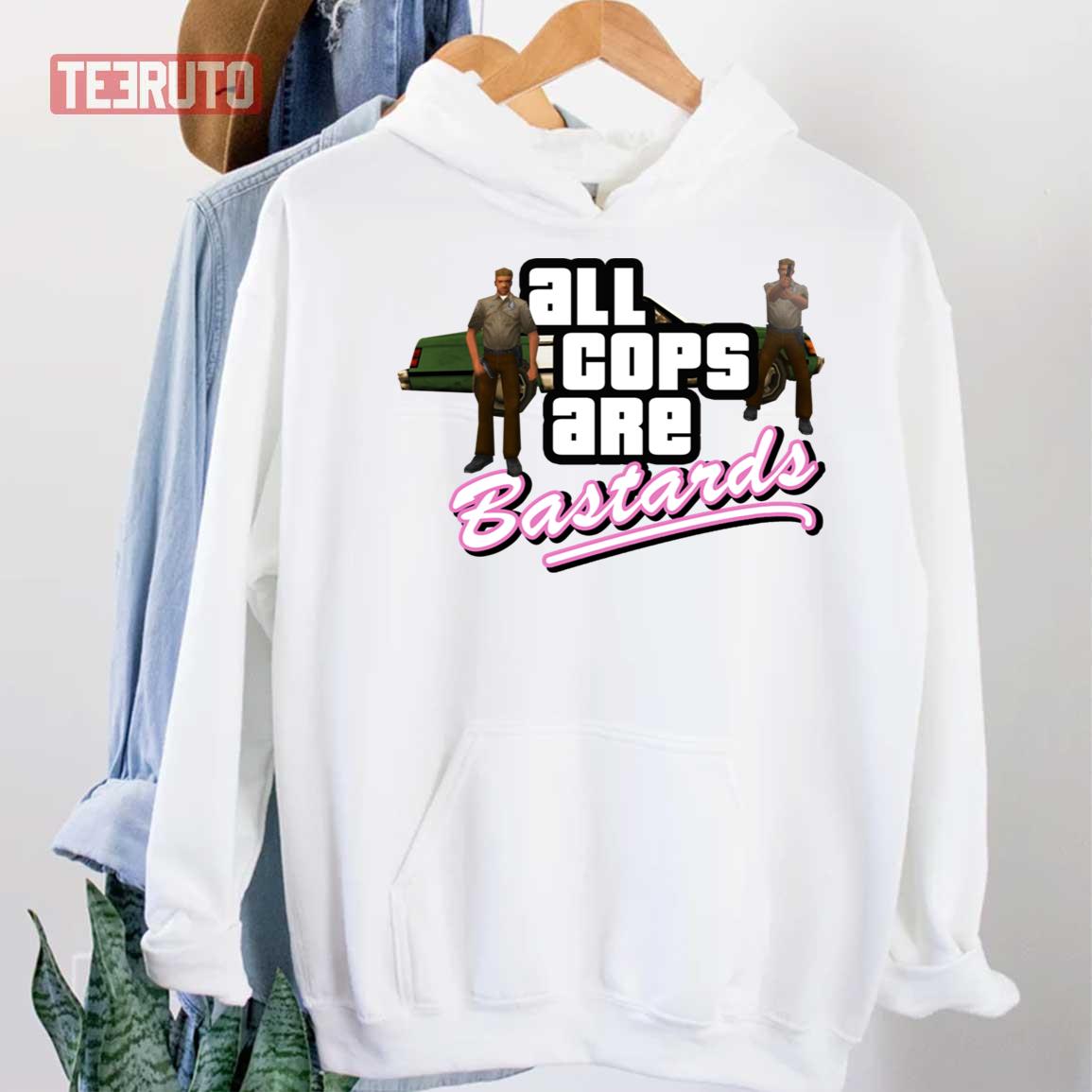 Acab Vice City All Cops Are Here Unisex Hoodie