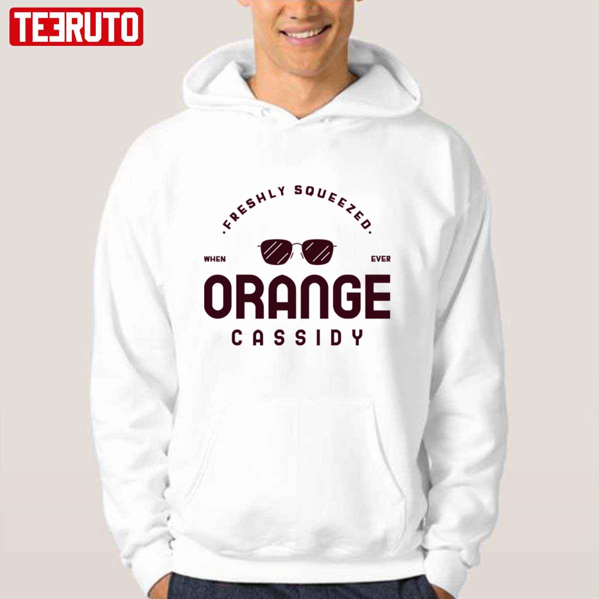 Aew Orange Cassidy Freshly Squeezed Unisex Hoodie