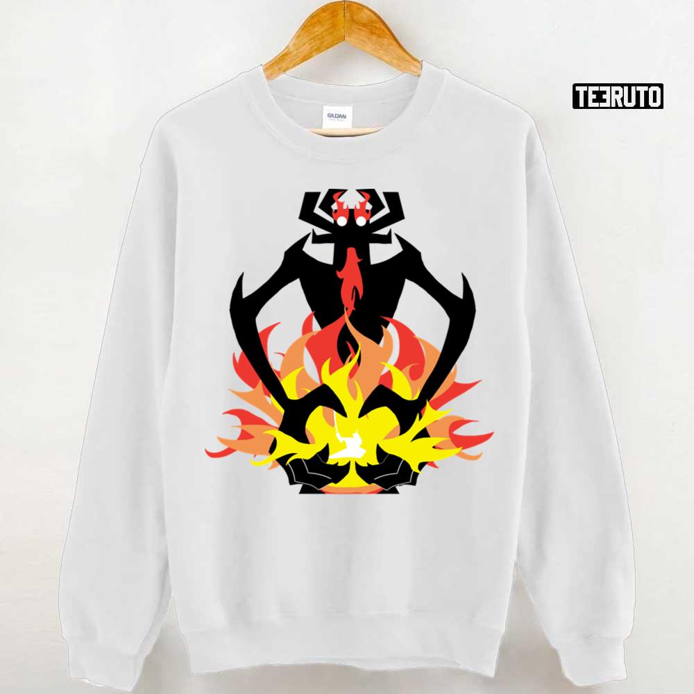 Aku Vs Jack The Power Samurai Jack Unisex Sweatshirt