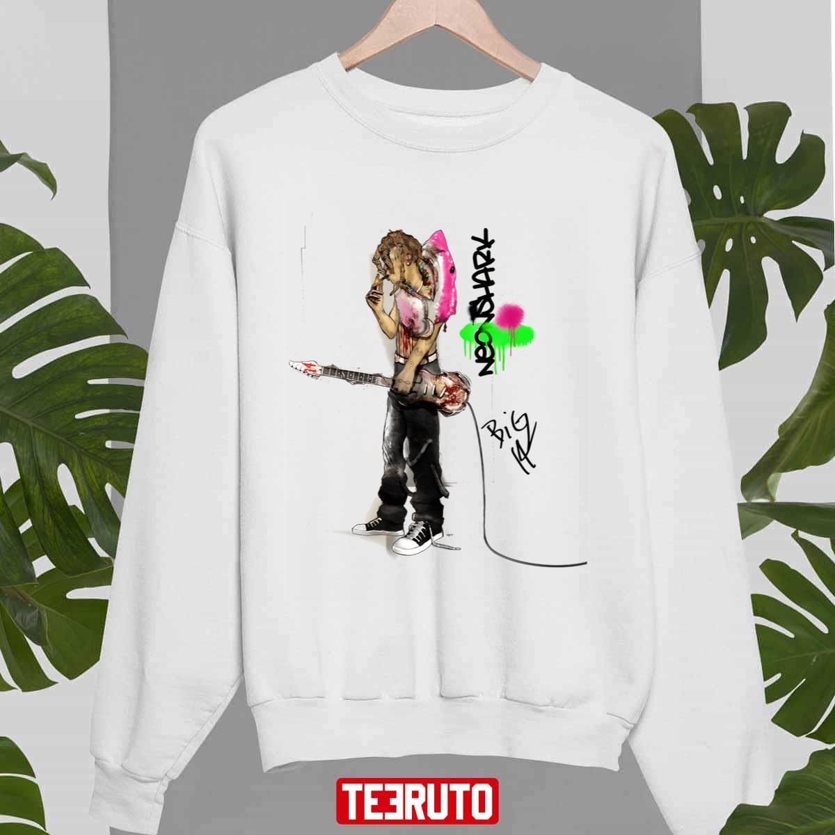 Album Neon Shark Vs Pegasus Chibi Trippie Redd Unisex Sweatshirt