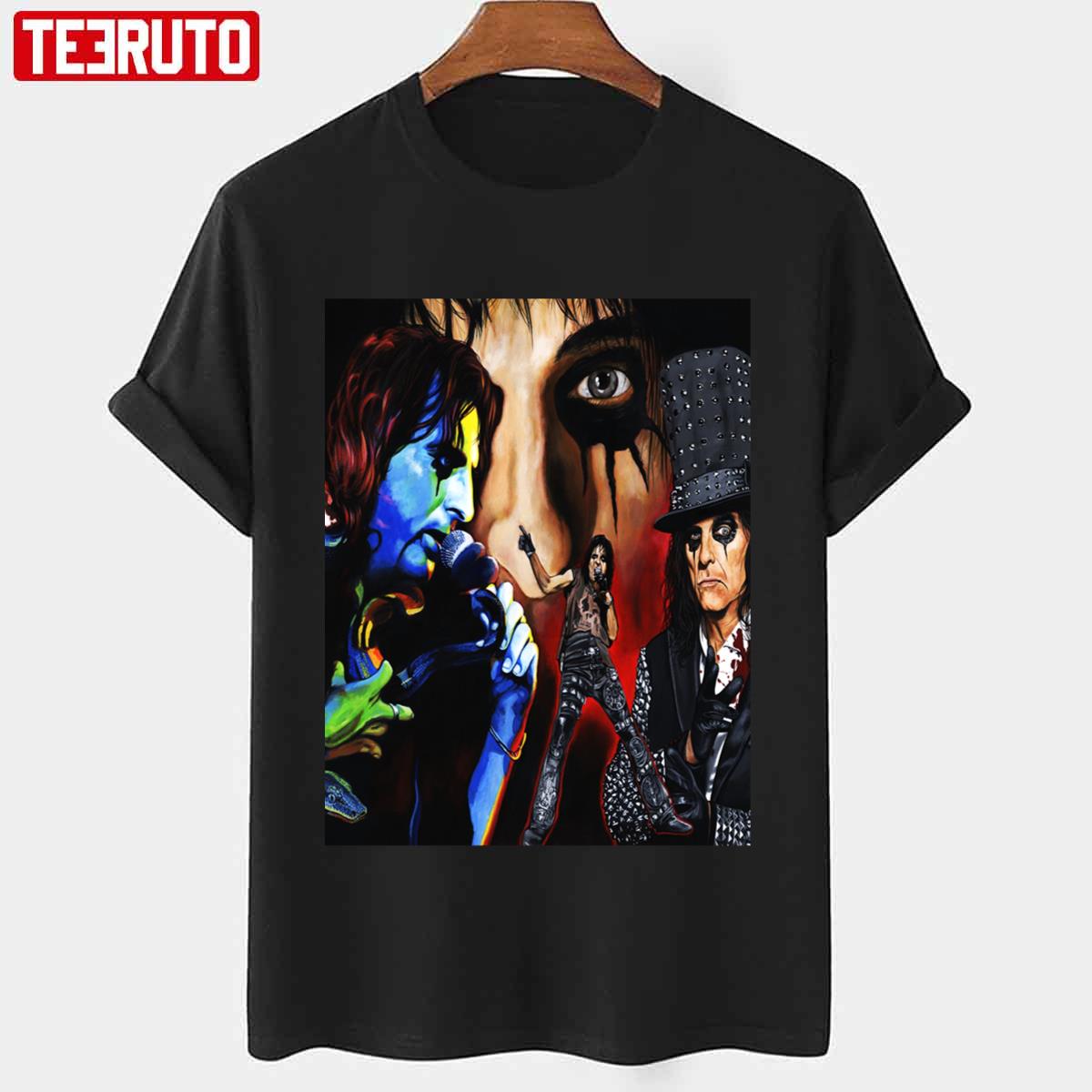Alice Cooper Band Legend New Alice Cooper Design Collection Unisex T-Shirt