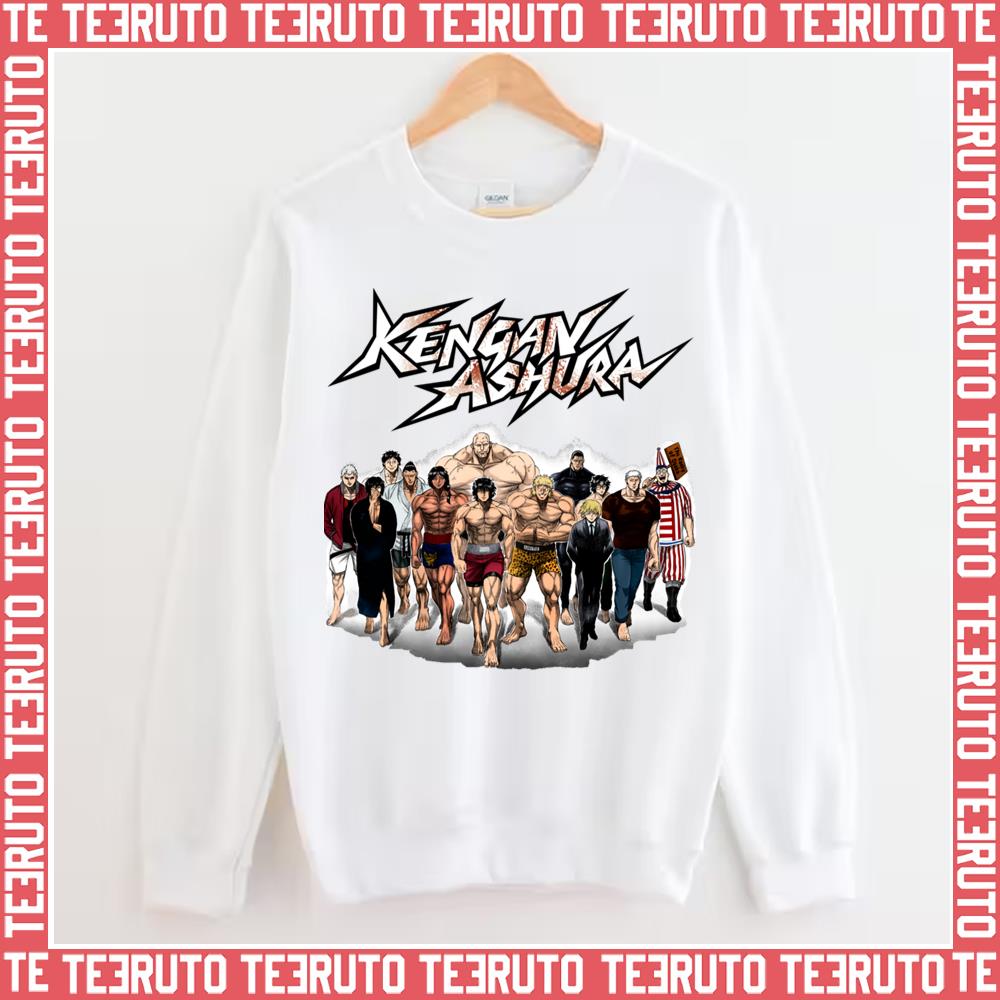 All Times Of Kengan Ashura Baki Anime Unisex Sweatshirt