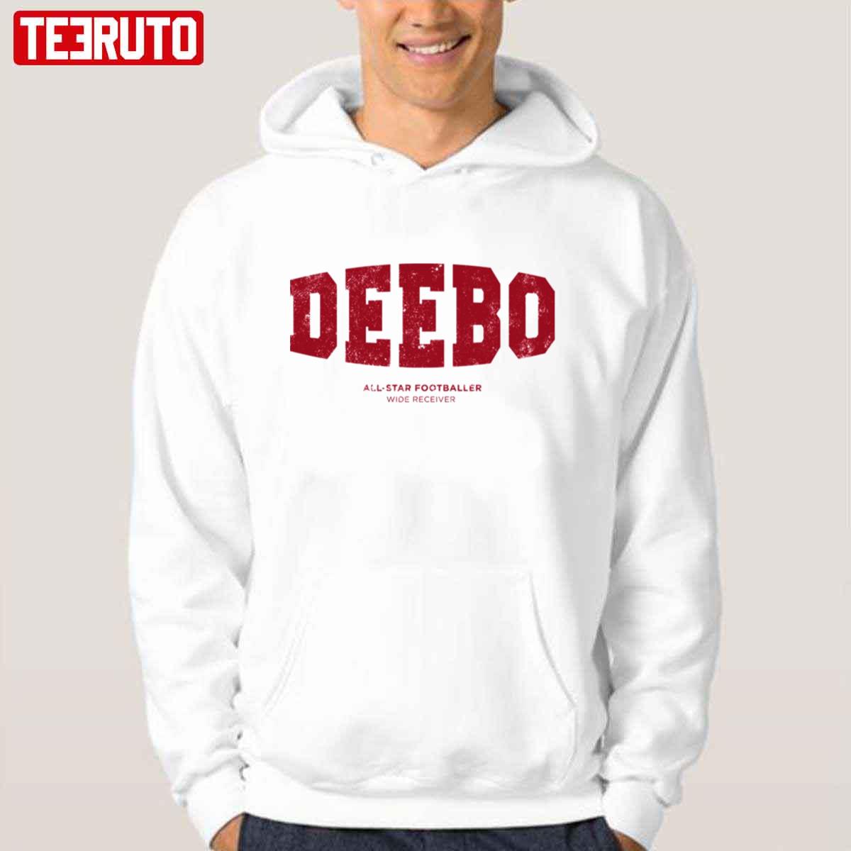 All-Star Footballer Wider Receiver Deebo Samuel Vintage Art Unisex Hoodie