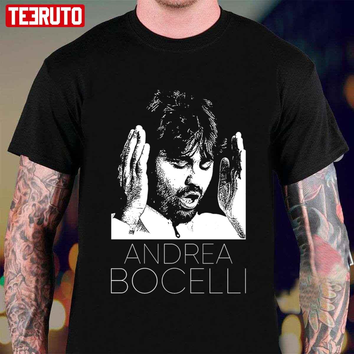 Amazing Andrea Bocelli Fanart Unisex T-Shirt