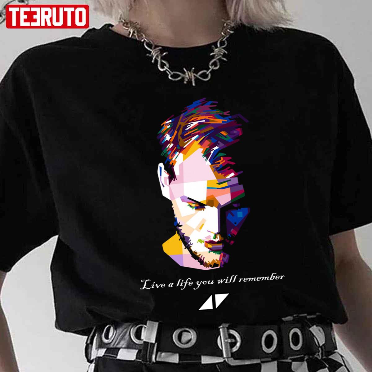 Amazing Avicii Design For Music Lovers Active Unisex T-Shirt