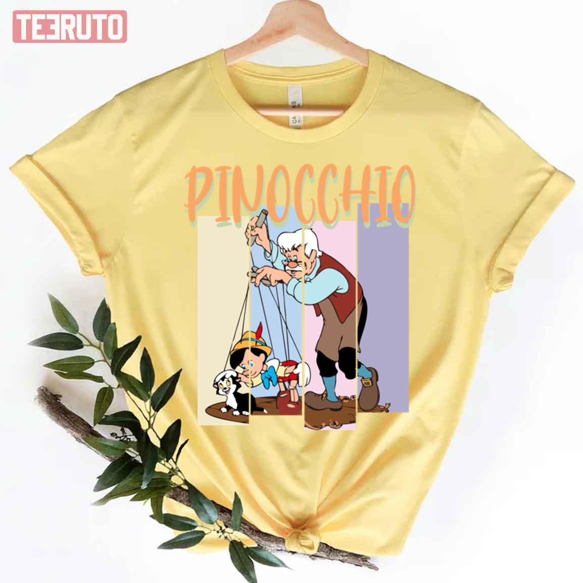 Amazing Cartoon Series Pinocchios The Lie Boy Unisex T-Shirt