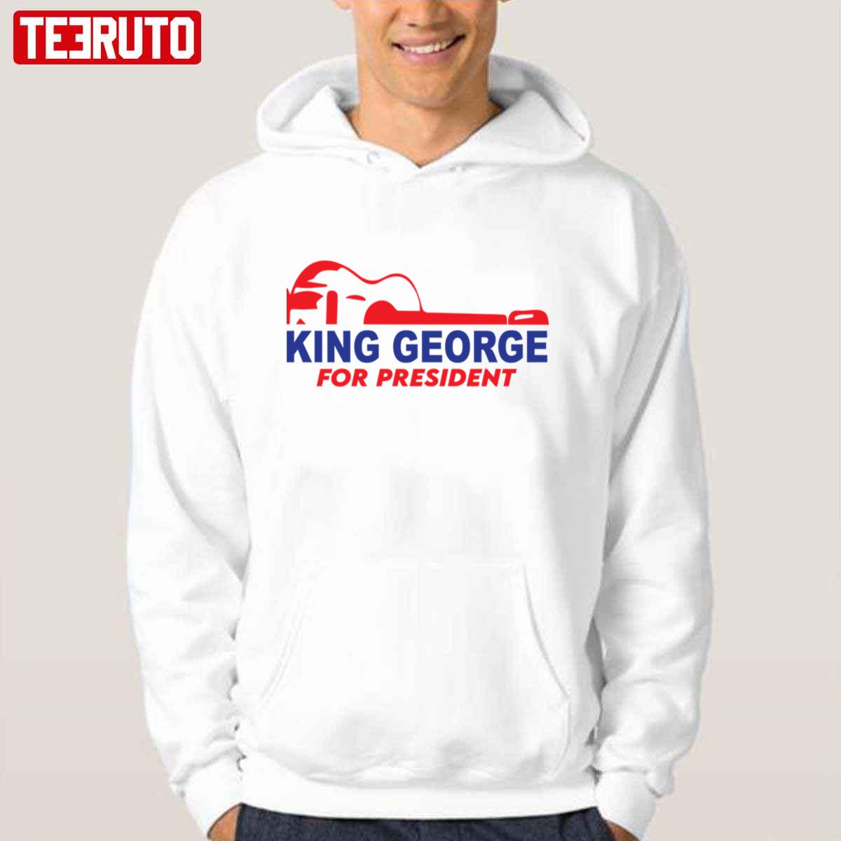 Amazing Retro King George President Easy If You George Strait Unisex Hoodie