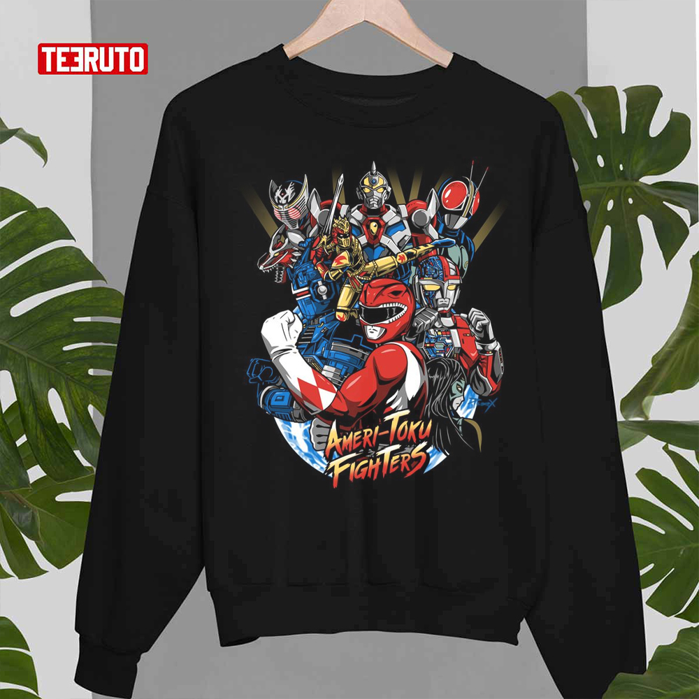 Ameri Toku Fighters Anime Unisex Sweatshirt
