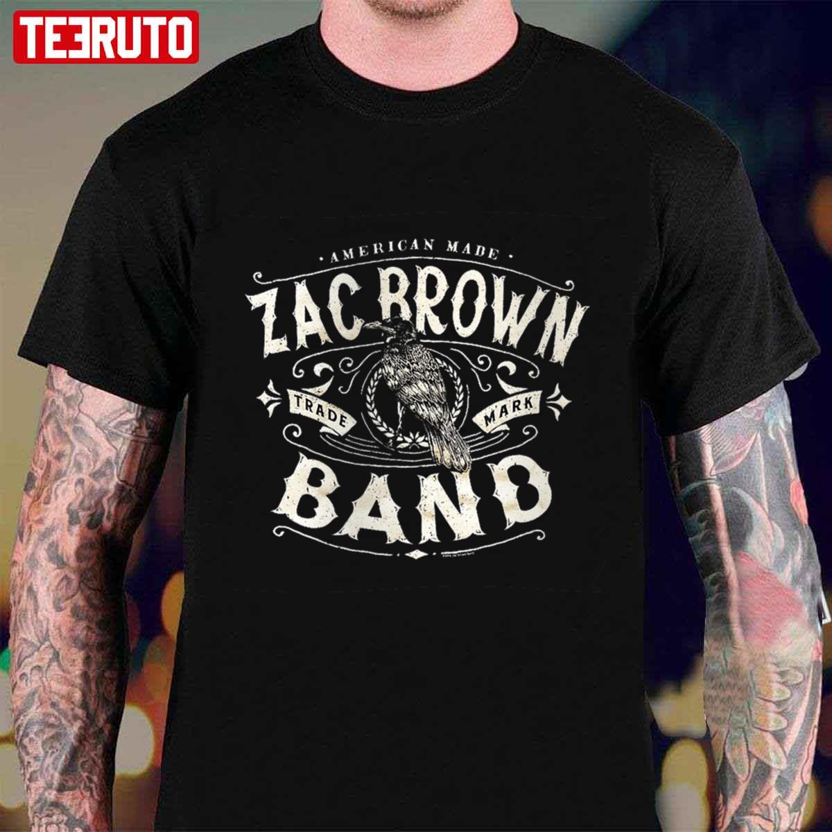 American Made Zac Brown Band Trade Mark Unisex T-Shirt