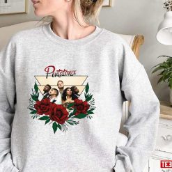 American Pop Pentatonix Flowers Art Unisex Sweatshirt