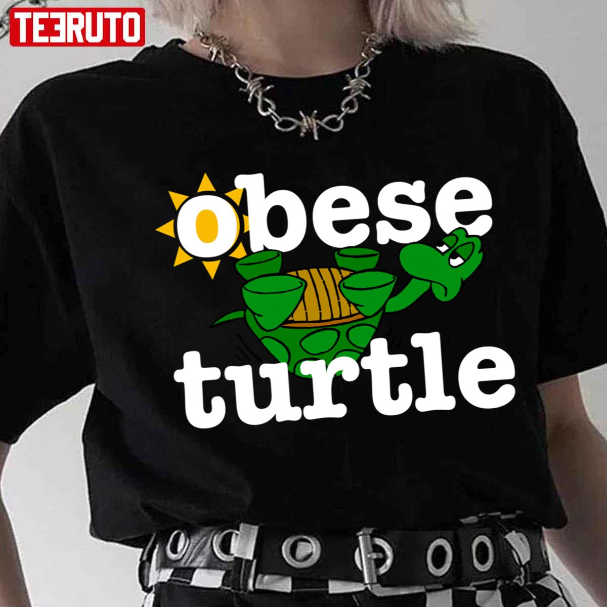 An Obese Turtle On His Back Flailing In The Hot Sun Summer Surgery Cute Little Animals Classi Unisex T-Shirt