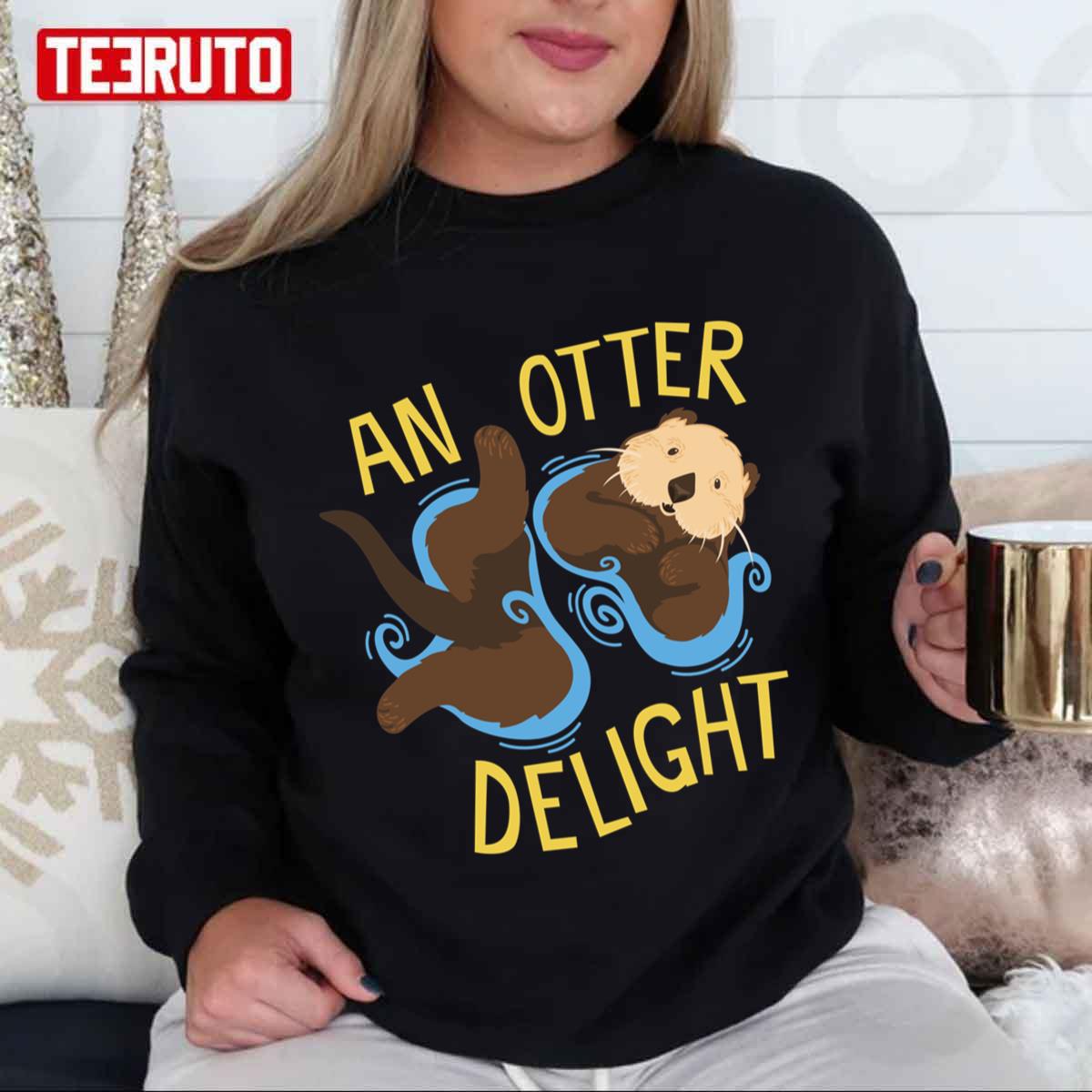 An Otter Delight Chibi Unisex Sweatshirt