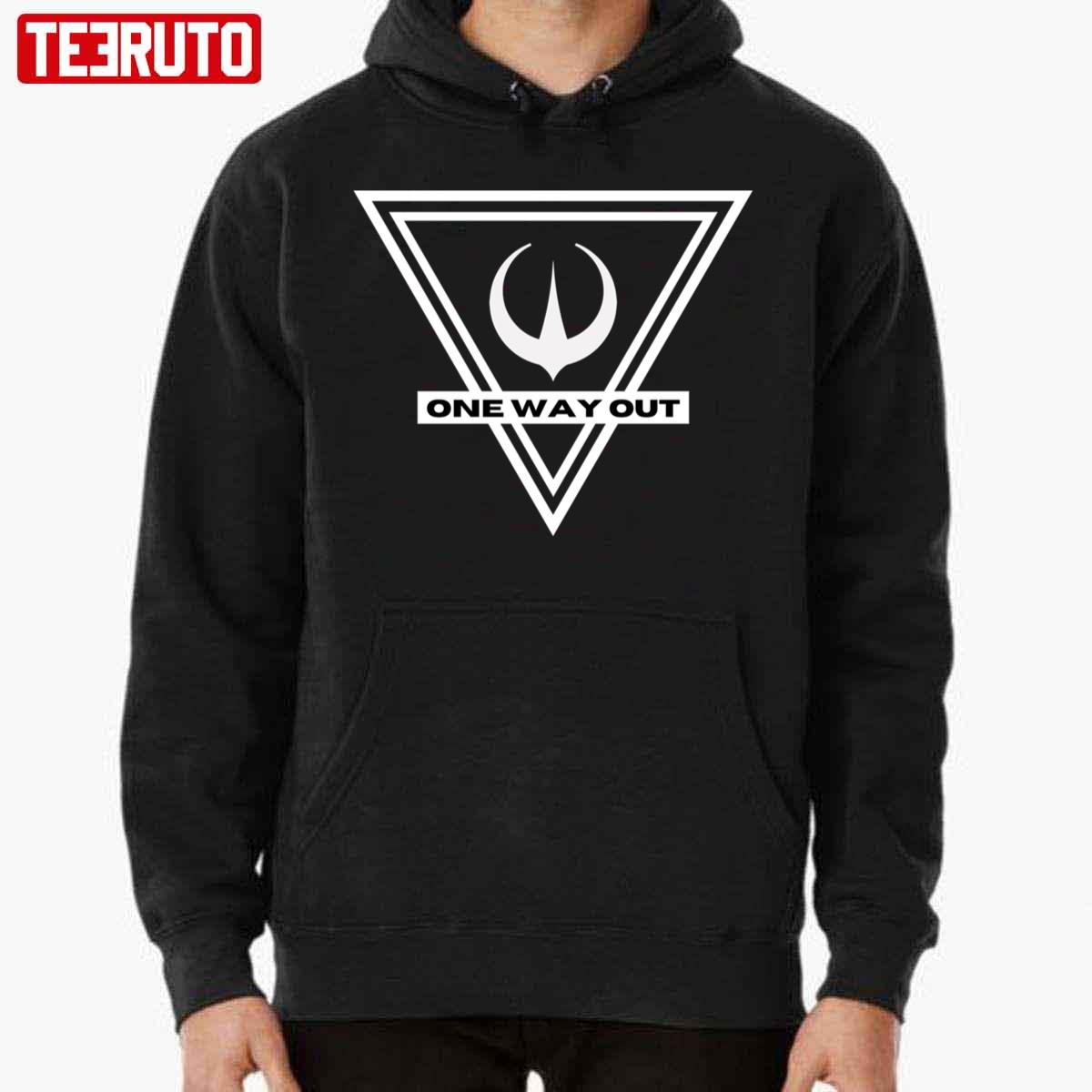 Andor And 1899 One Way Out Pyramids Unisex Hoodie