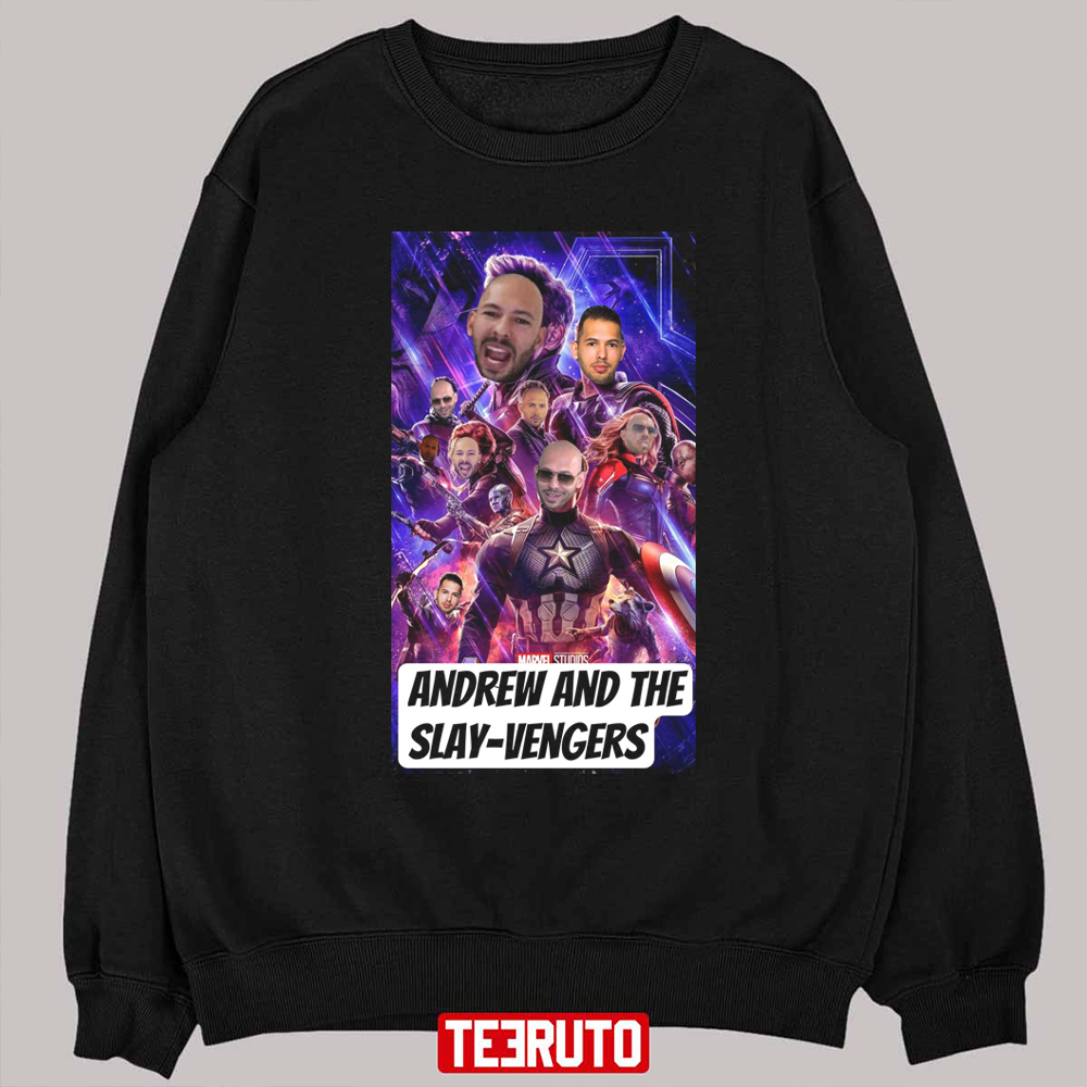 Andrew Tate And The Slay-Avengers Funny Marvel Design Unisex Sweatshirt